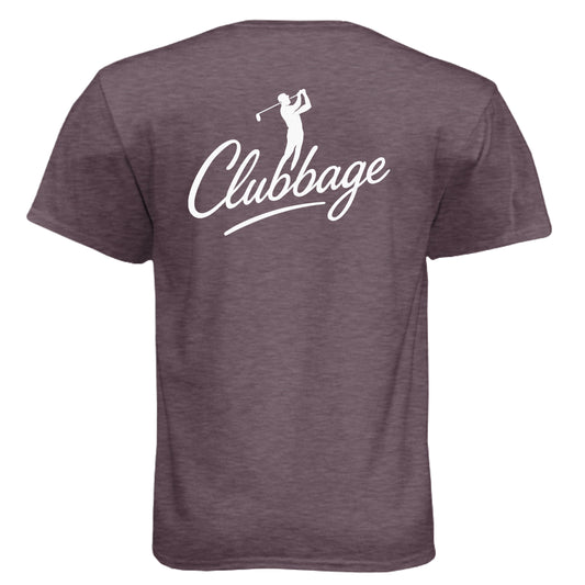 Tri-Blend - Clubbage Signature golf t-shirt - Clubbage