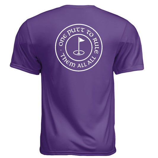 One Putt to Rule Them All Funny Golf Shirt – Moisture-Wicking Tee - Clubbage - One Putt To Rule Them All Funny Golf Shirt – Moisture
