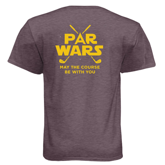 Par Wars Funny Golf Shirt – Soft Tri-Blend Tee from Clubbage