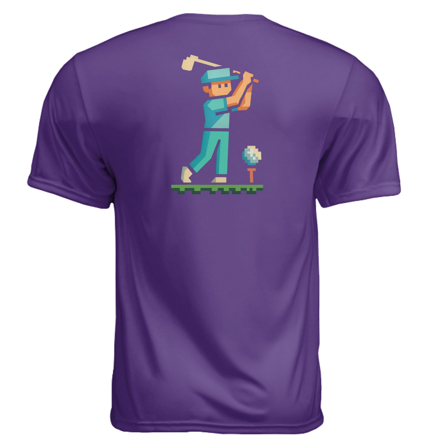 Moisture Wicking - Arcade Golfer golf t-shirt - Clubbage