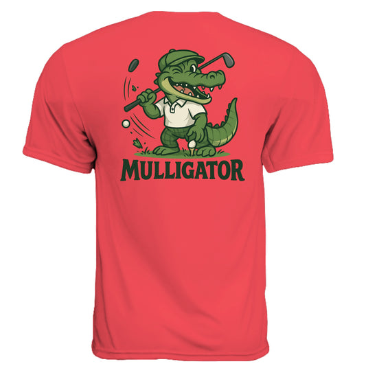 Mulligator Golf Graphic Tee – Moisture-Wicking Tee from Clubbage