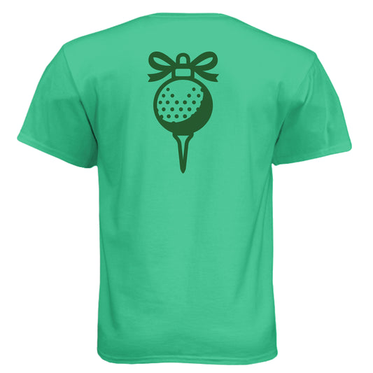 Christmas Ball Golf Gift Shirt – Soft Tri-Blend Tee from Clubbage