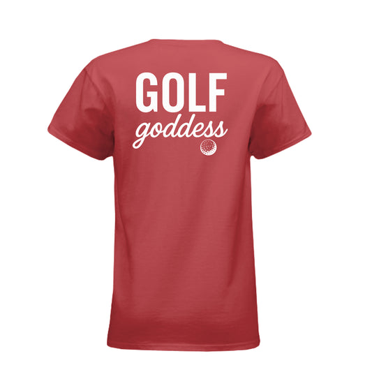 Ladies Golf Goddess Golf Shirt – Ladies CVC Tee - Clubbage - Ladies Golf Goddess Golf Shirt – Ladies Cvc Tee From Clubbage