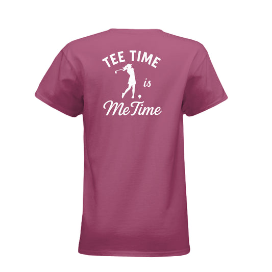 Tee Time is Me Time Women’s Golf Shirt – Women’s Tee from Clubbage