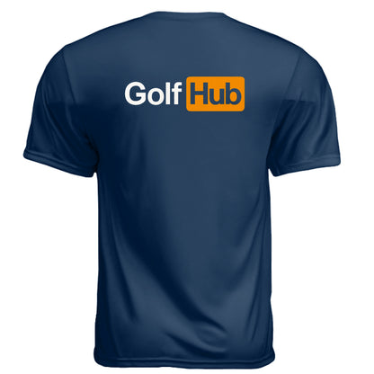 Golf Hub Mature Golf Humor Shirt – Moisture-Wicking Tee from Clubbage