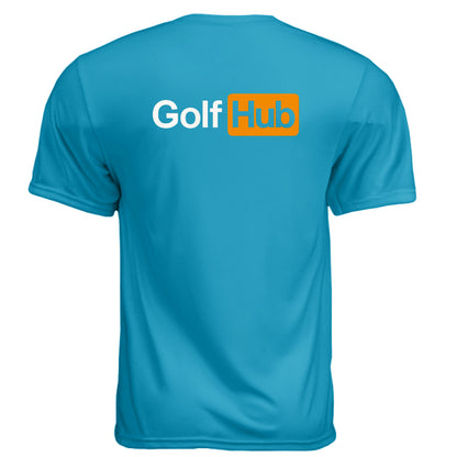 Golf Hub Mature Golf Humor Shirt – Moisture-Wicking Tee from Clubbage