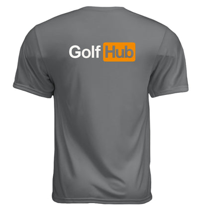 Golf Hub Mature Golf Humor Shirt – Moisture-Wicking Tee from Clubbage