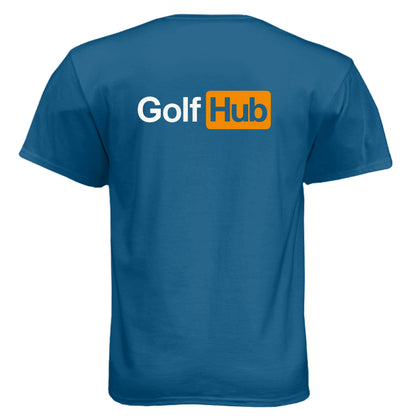 Golf Hub Mature Golf Humor Shirt – Soft Tri-Blend Tee from Clubbage