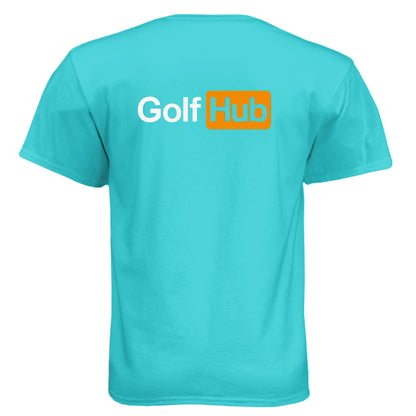 Golf Hub Mature Golf Humor Shirt – Soft Tri-Blend Tee from Clubbage