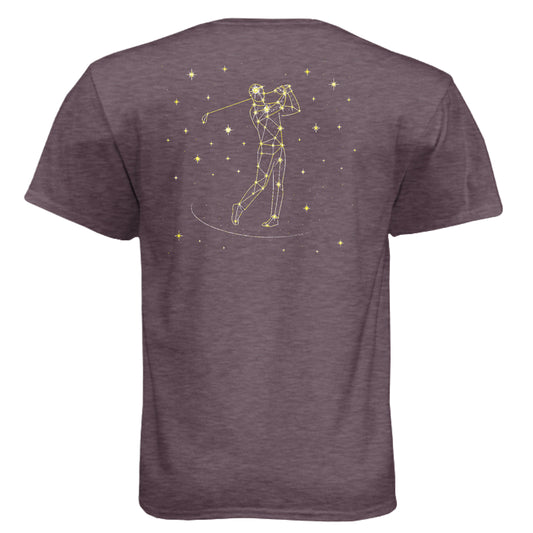 Star Constellation 2 Funny Golf Shirt – Soft Tri-Blend Tee from Clubbage
