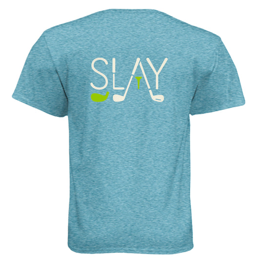 Slay Funny Golf Shirt – Soft Tri-Blend Tee from Clubbage