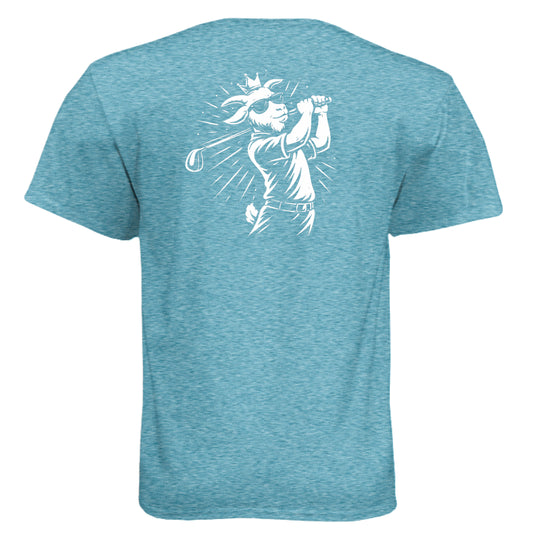 Moisture Wicking - Goat golf t-shirt - Clubbage