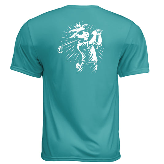 Tri-Blend - Goat golf t-shirt - Clubbage