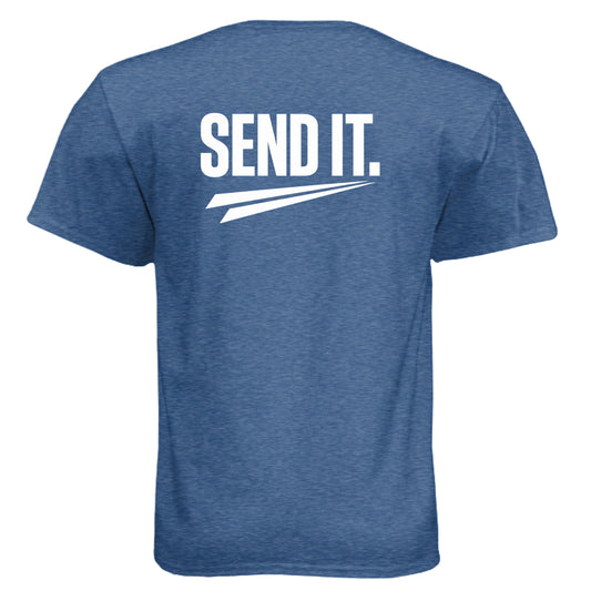 Send it Funny Golf Shirt – Soft Tri-Blend Tee from Clubbage
