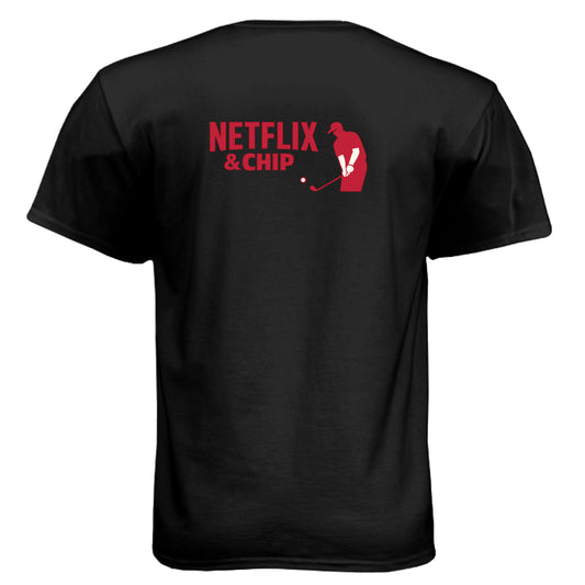 Flix and Chip Mature Golf Humor Shirt – Soft Tri-Blend Tee - Clubbage - Flix And Chip Mature Golf Humor Shirt – Soft Tri