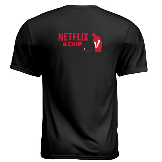 Flix and Chip Mature Golf Humor Shirt – Moisture-Wicking Tee - Clubbage - Flix And Chip Mature Golf Humor Shirt – Moisture