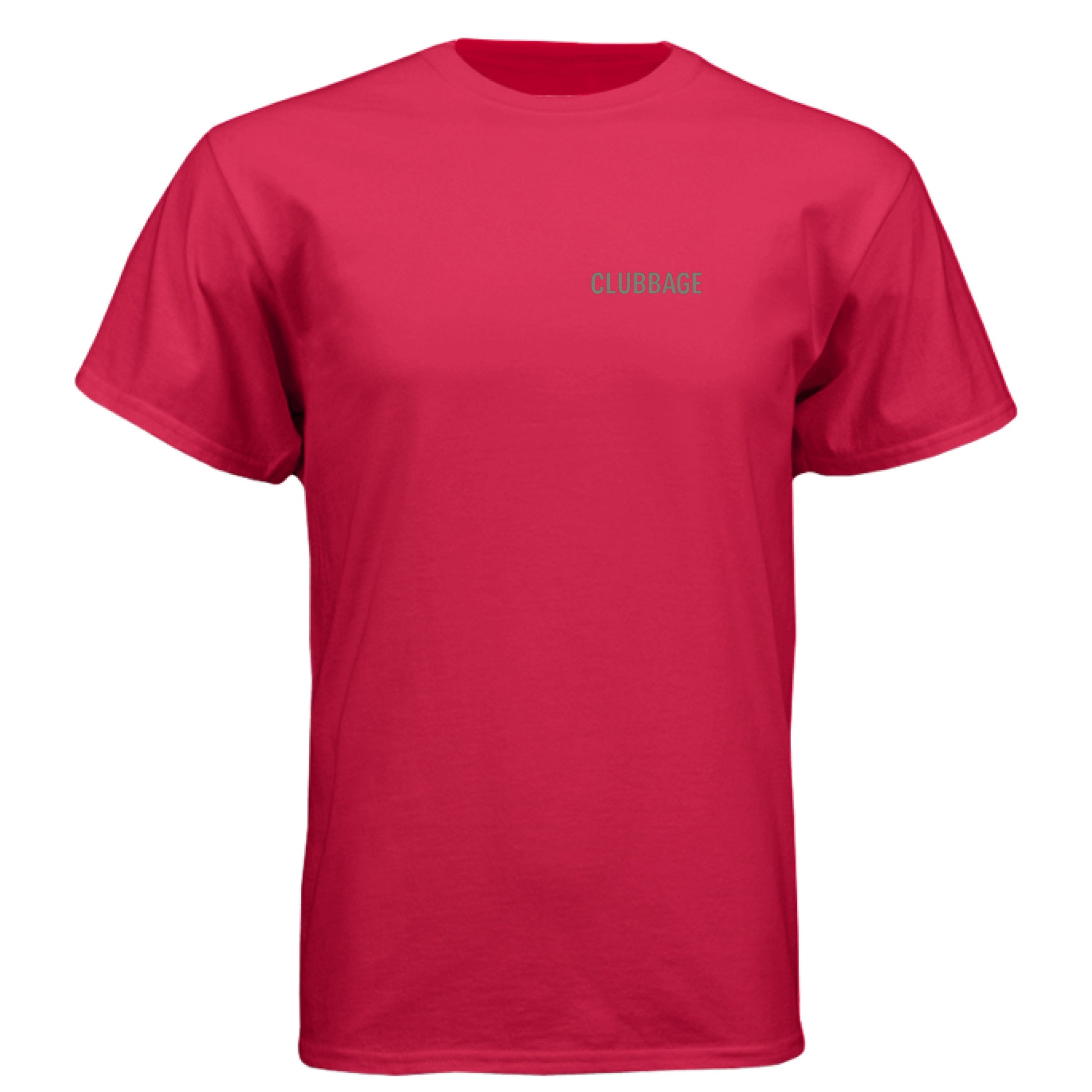 Golf ball Art Suspended Golf Graphic Tee – Soft Tri-Blend Tee front logo view from Clubbage