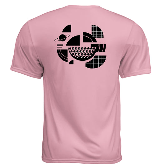 Golf ball Art Quadrant Golf Graphic Tee – Moisture-Wicking Tee - Clubbage - Golf Ball Art Quadrant Golf Graphic Tee – Moisture