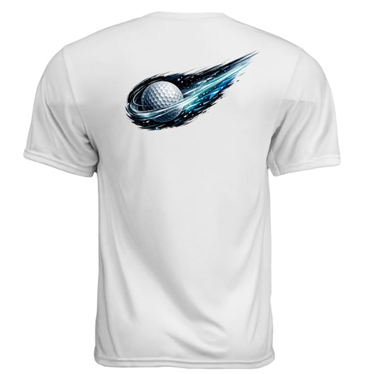 Golf ball Art Pure Motion Golf Graphic Tee – Moisture-Wicking Tee - Clubbage - Golf Ball Art Pure Motion Golf Graphic Tee – Moisture
