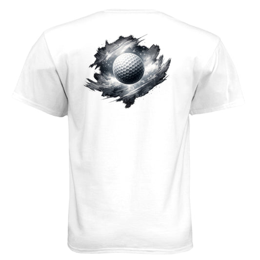 Golf ball Art Luminous Golf Graphic Tee – Soft Tri-Blend Tee - Clubbage - Golf Ball Art Luminous Golf Graphic Tee – Soft Tri