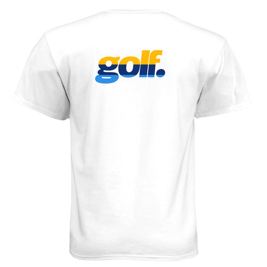 Your State Pride – Wisconsin Golf Shirt – Soft Tri-Blend Tee back design, Wisconsin state pride golf shirt from Clubbage