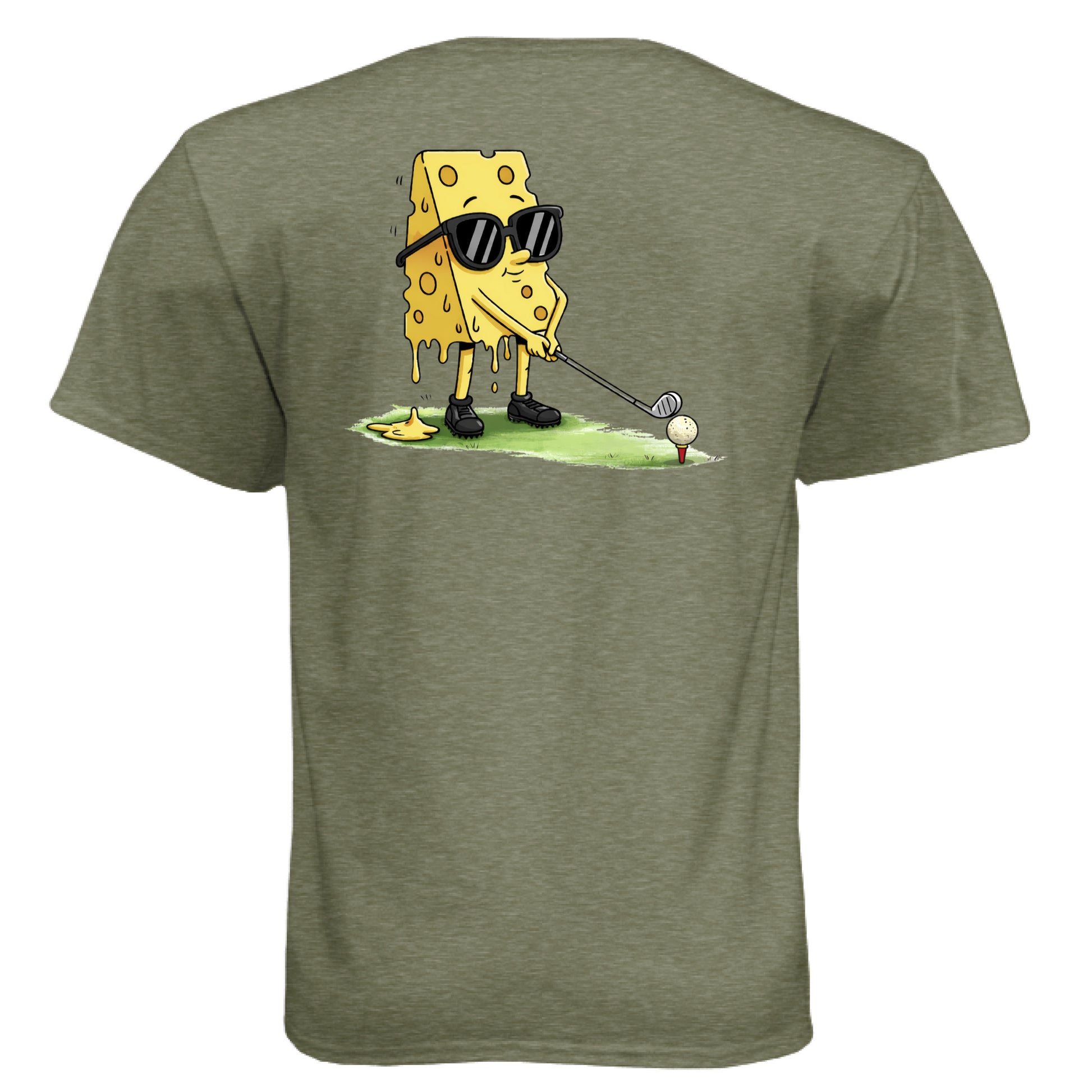 Your State Pride – Wisconsin Golf Shirt – Soft Tri-Blend Tee - Clubbage - Your State Pride – Wisconsin Golf Shirt – Soft Tri