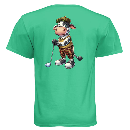 Your State Pride – Wisconsin Golf Shirt – Soft Tri-Blend Tee back design, Wisconsin state pride golf shirt from Clubbage