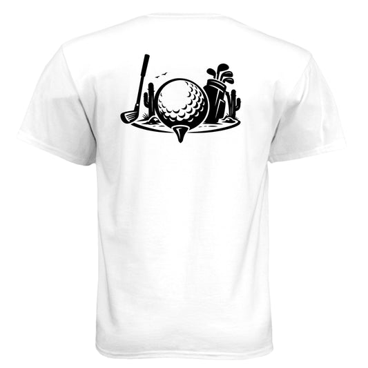 Your State Pride – Texas Golf Shirt – Soft Tri-Blend Tee back design, Texas state pride golf shirt from Clubbage