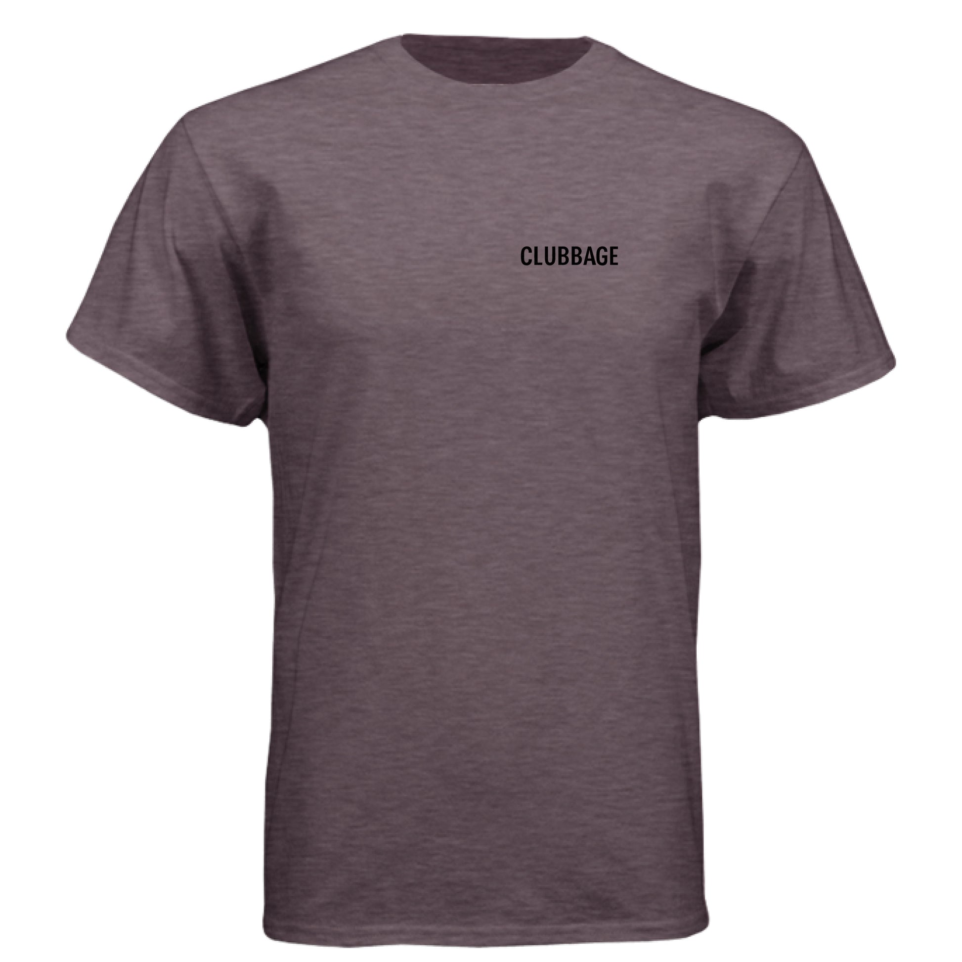 Hooky & Blow Putts Mature Golf Humor Shirt – Soft Tri-Blend Tee front logo view from Clubbage