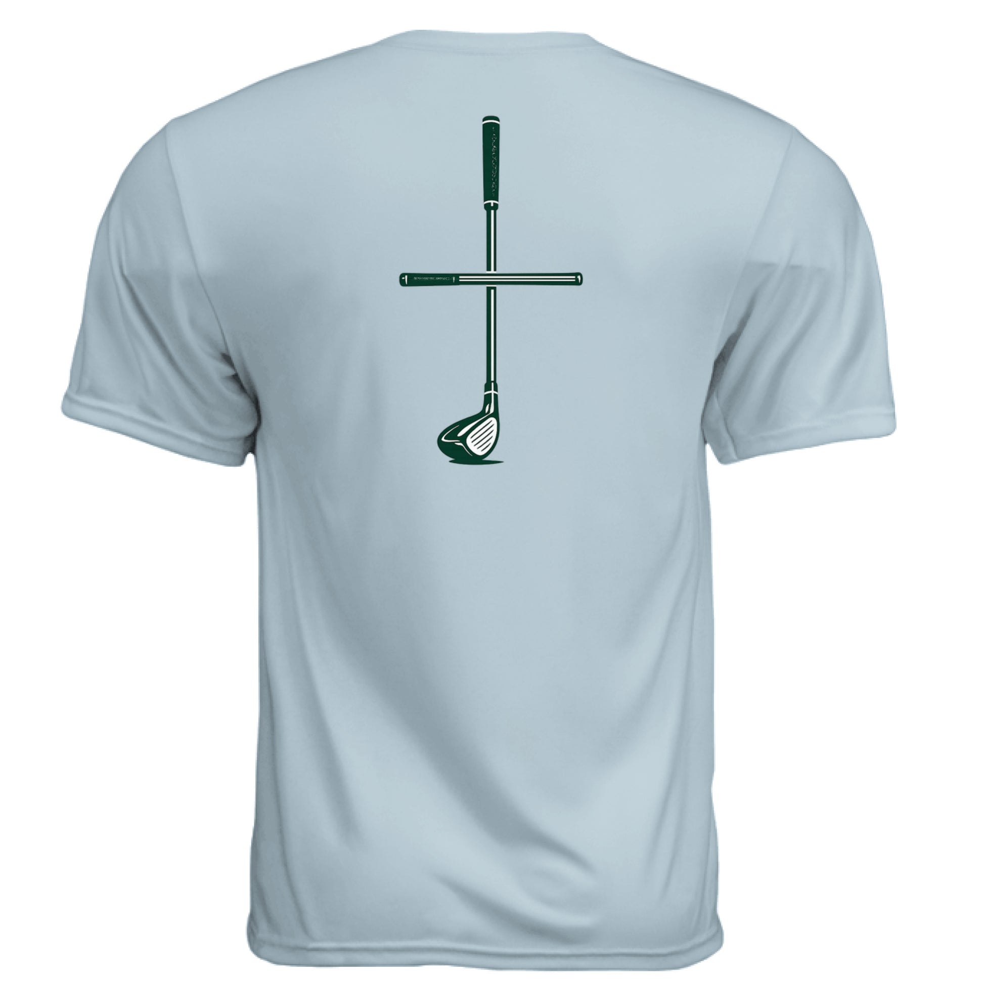 Faith & Cross Golf Graphic Tee – Moisture-Wicking Tee - Clubbage - Faith & Cross Golf Graphic Tee – Moisture