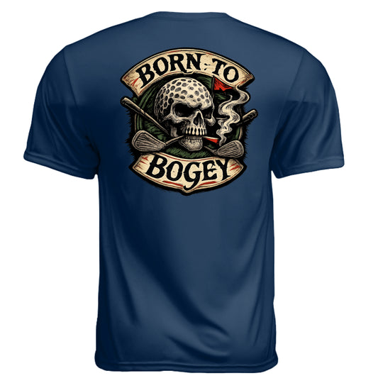 Born to Bogey Funny Golf Shirt – Moisture-Wicking Tee - Clubbage - Born To Bogey Funny Golf Shirt – Moisture