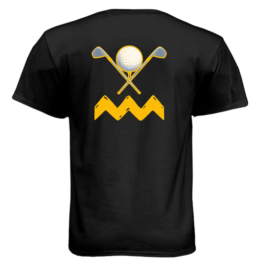 Peanut Golf Graphic Tee – Soft Tri-Blend Tee back design from Clubbage