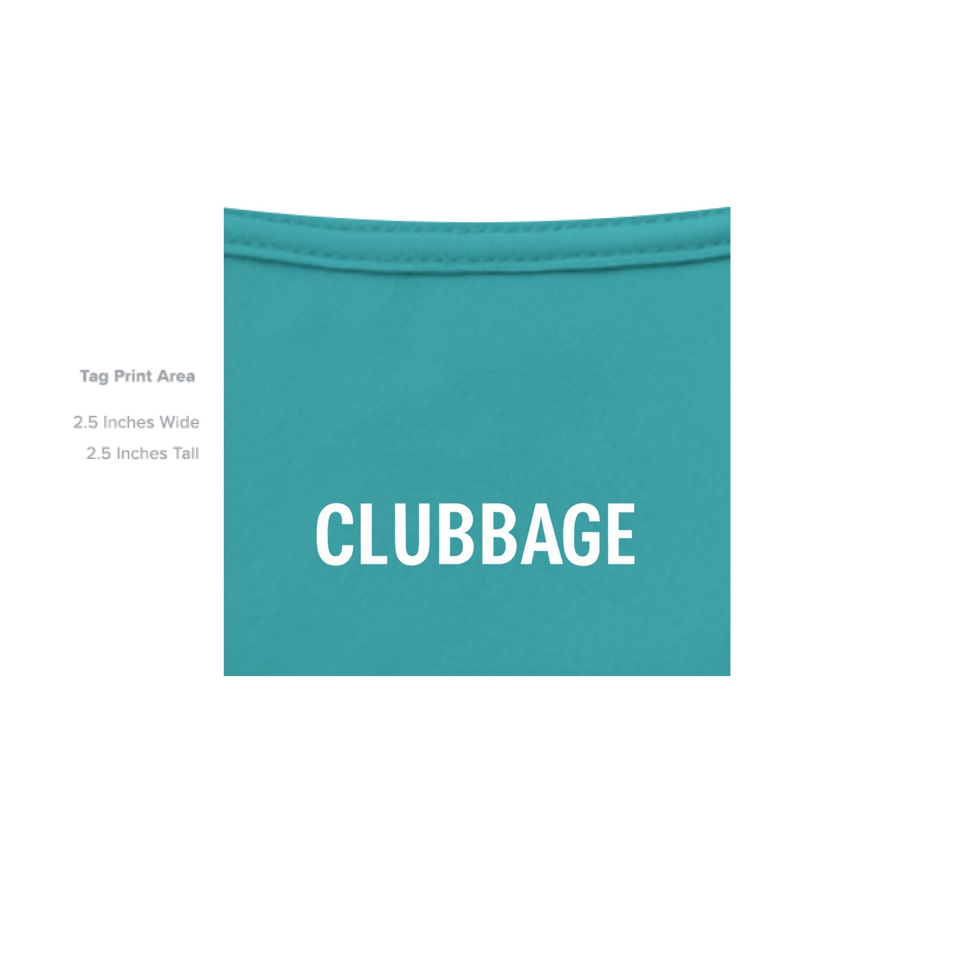 tag print area for Meme Punch Funny Golf Shirt – Moisture-Wicking Tee from Clubbage