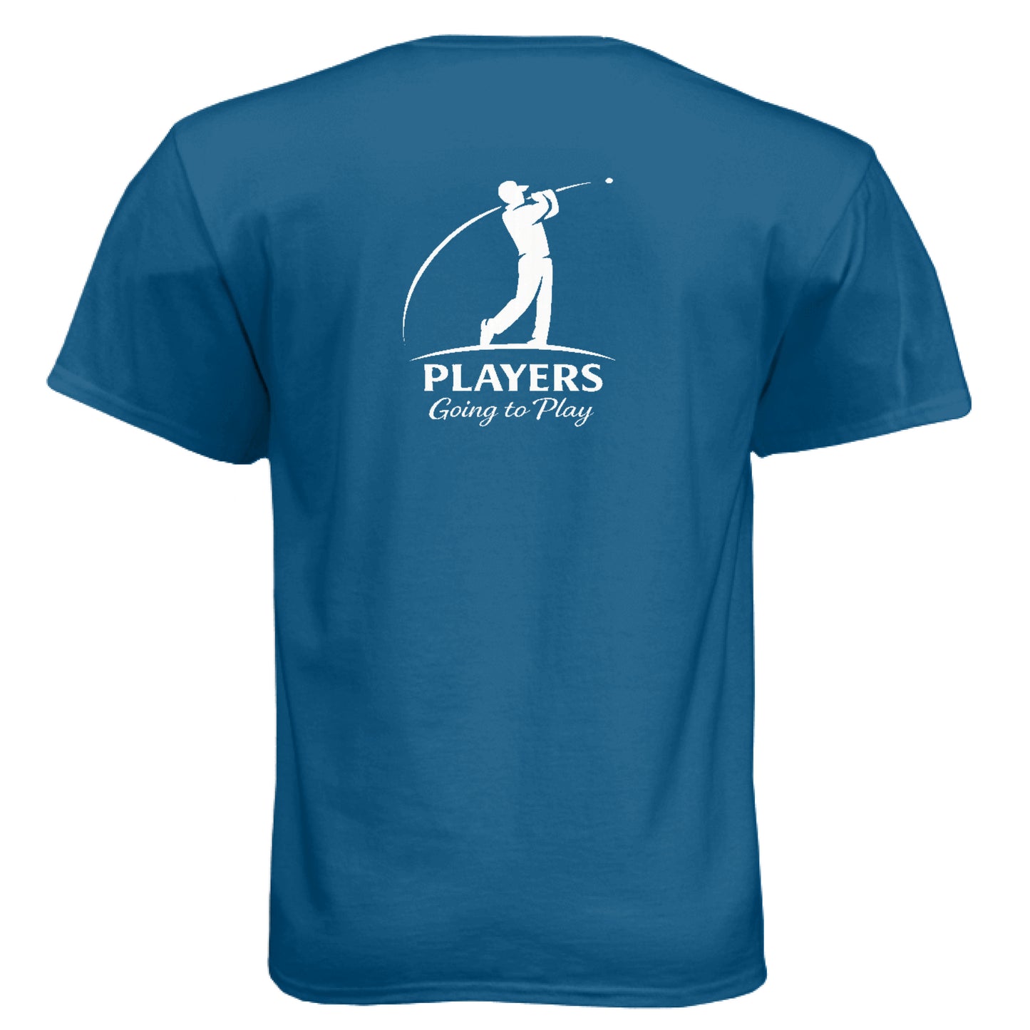 Players Going to Play Funny Golf Shirt – Soft Tri-Blend Tee back design from Clubbage
