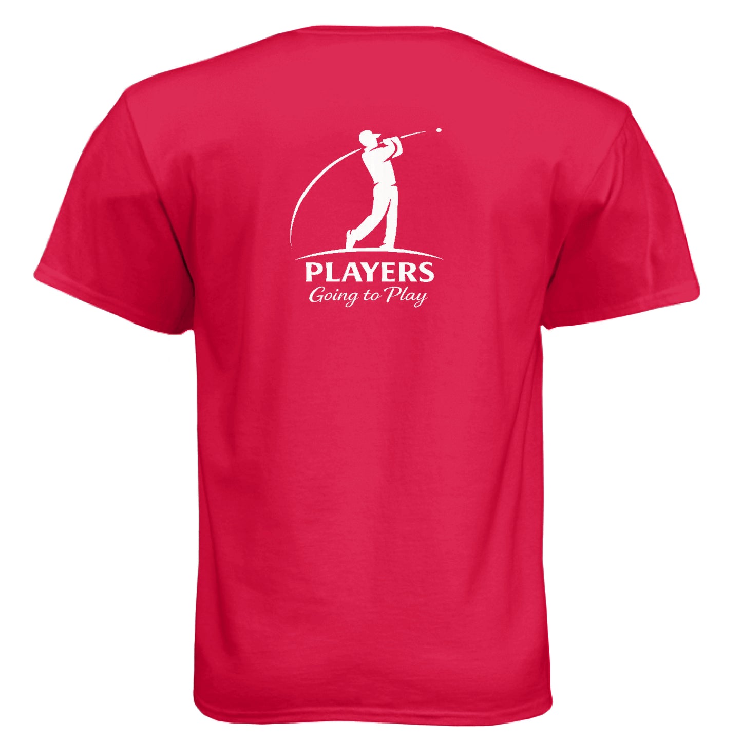 Players Going to Play Funny Golf Shirt – Soft Tri-Blend Tee back design from Clubbage