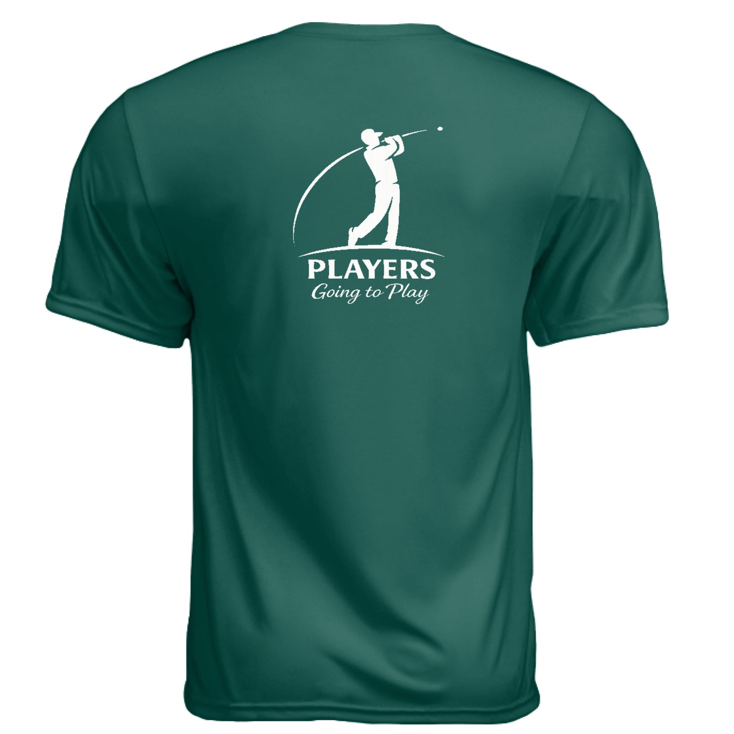 Players Going to Play Funny Golf Shirt – Moisture-Wicking Tee back design from Clubbage