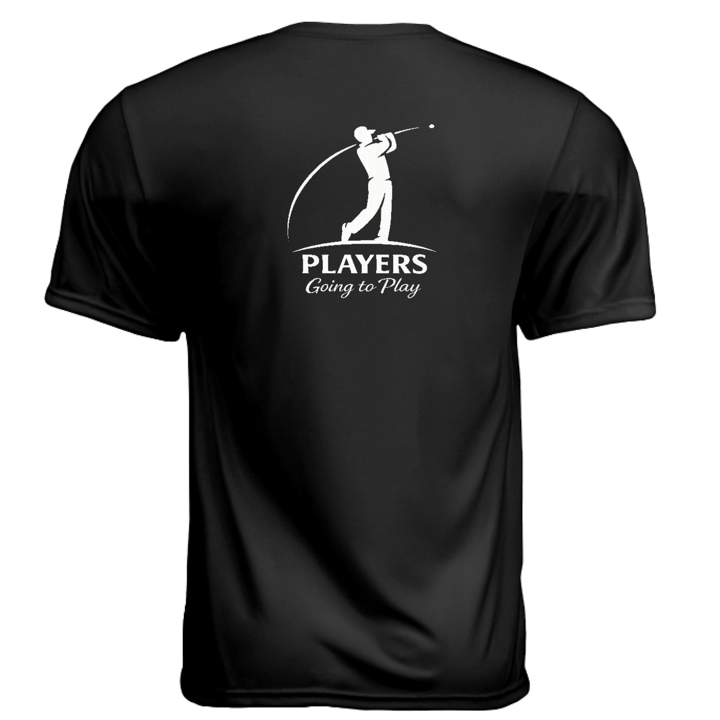 Players Going to Play Funny Golf Shirt – Moisture-Wicking Tee back design from Clubbage