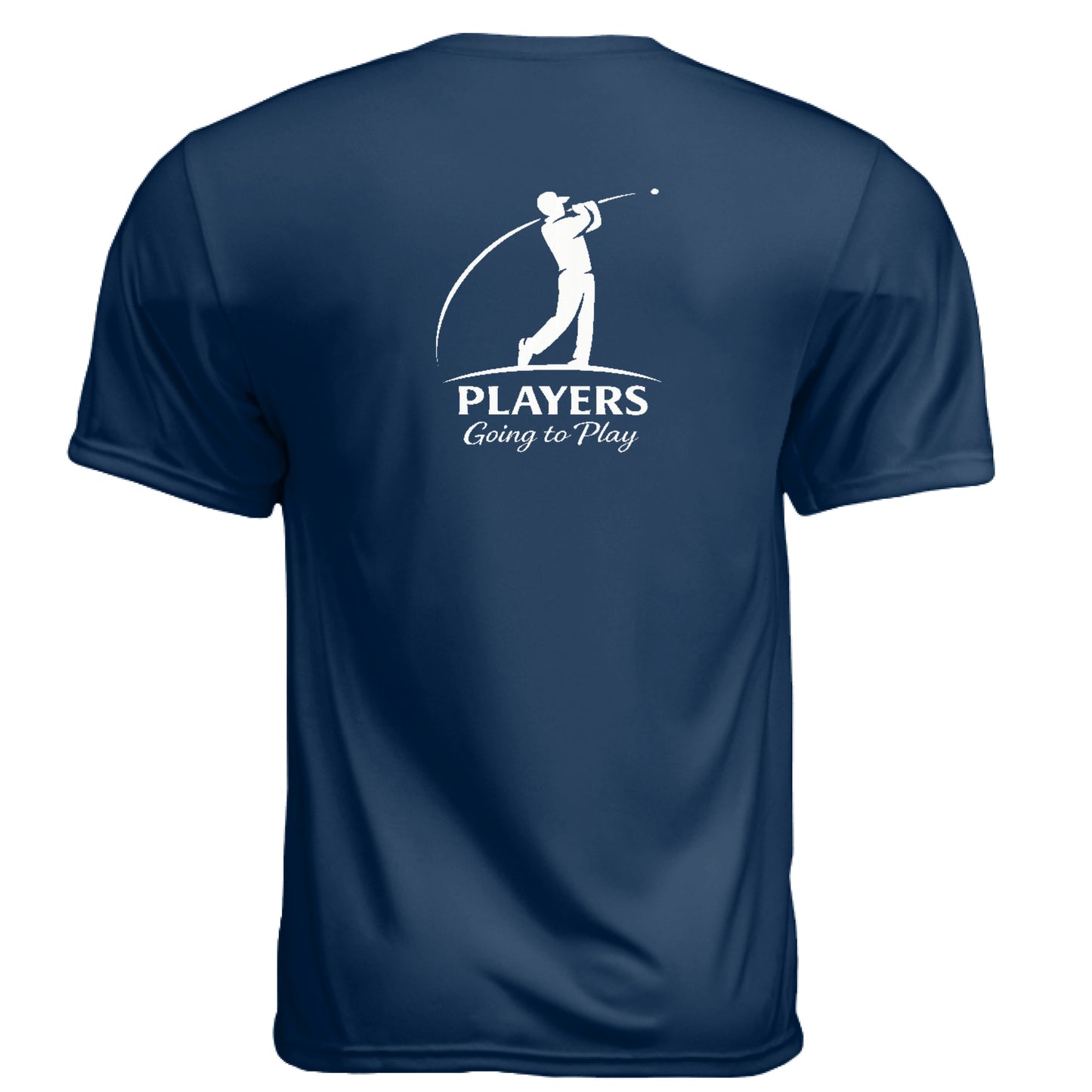 Players Going to Play Funny Golf Shirt – Moisture-Wicking Tee back design from Clubbage