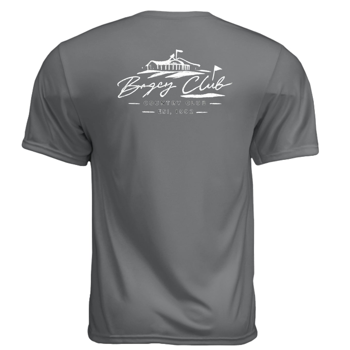 Bogey Club Funny Golf Shirt – Moisture-Wicking Tee back design from Clubbage