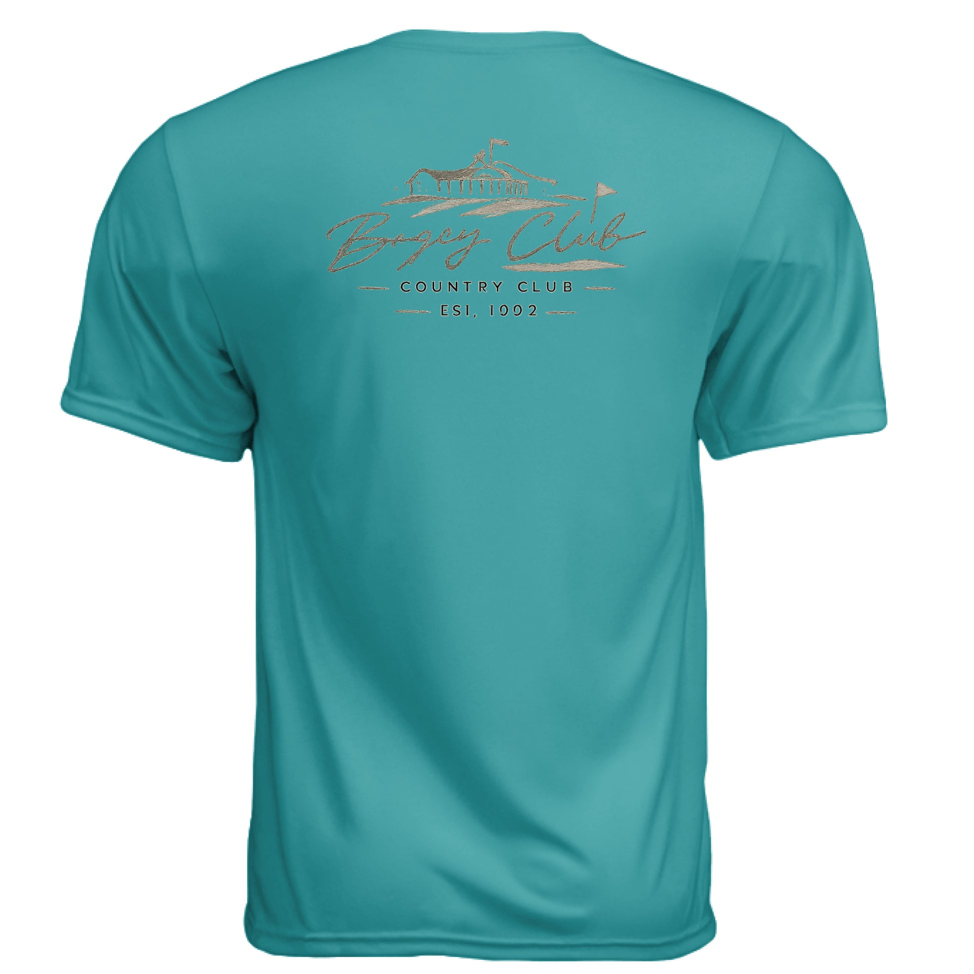 Bogey Club Funny Golf Shirt – Moisture-Wicking Tee back design from Clubbage