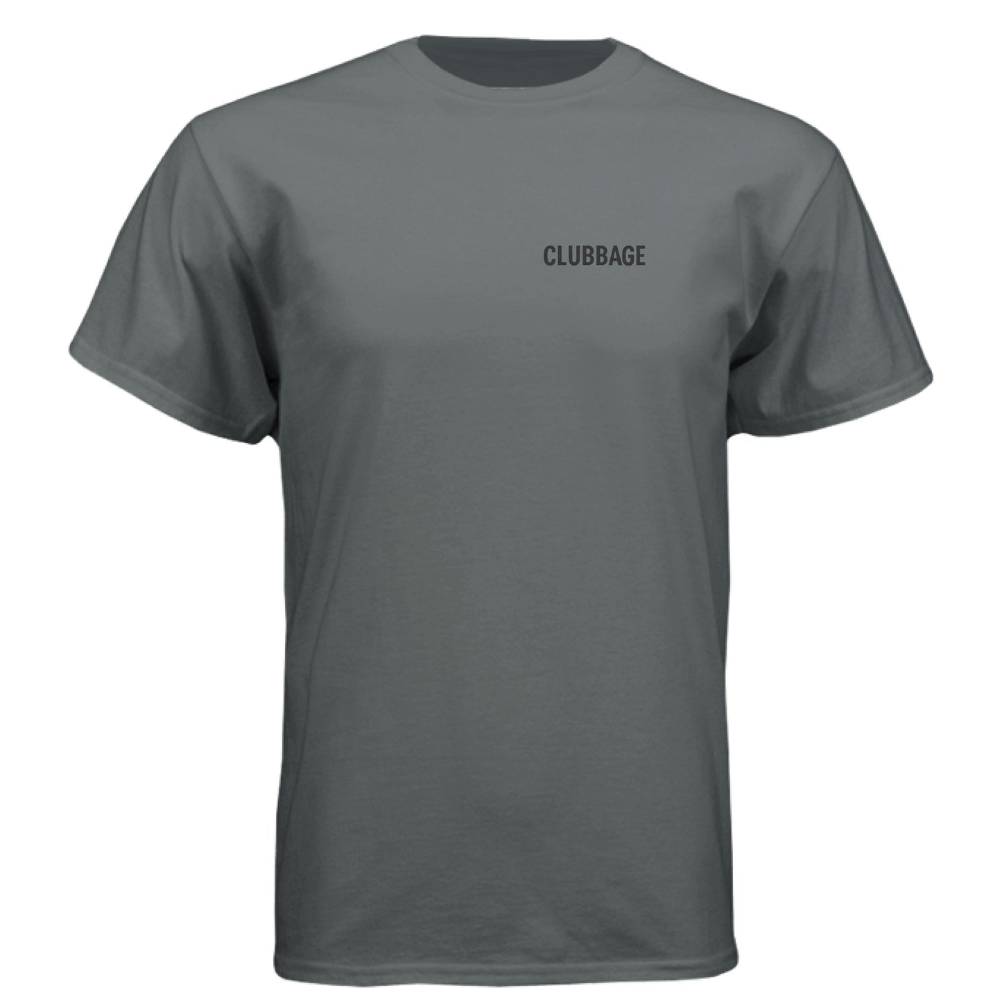 Therapy Funny Golf Shirt – Soft Tri-Blend Tee front logo view from Clubbage