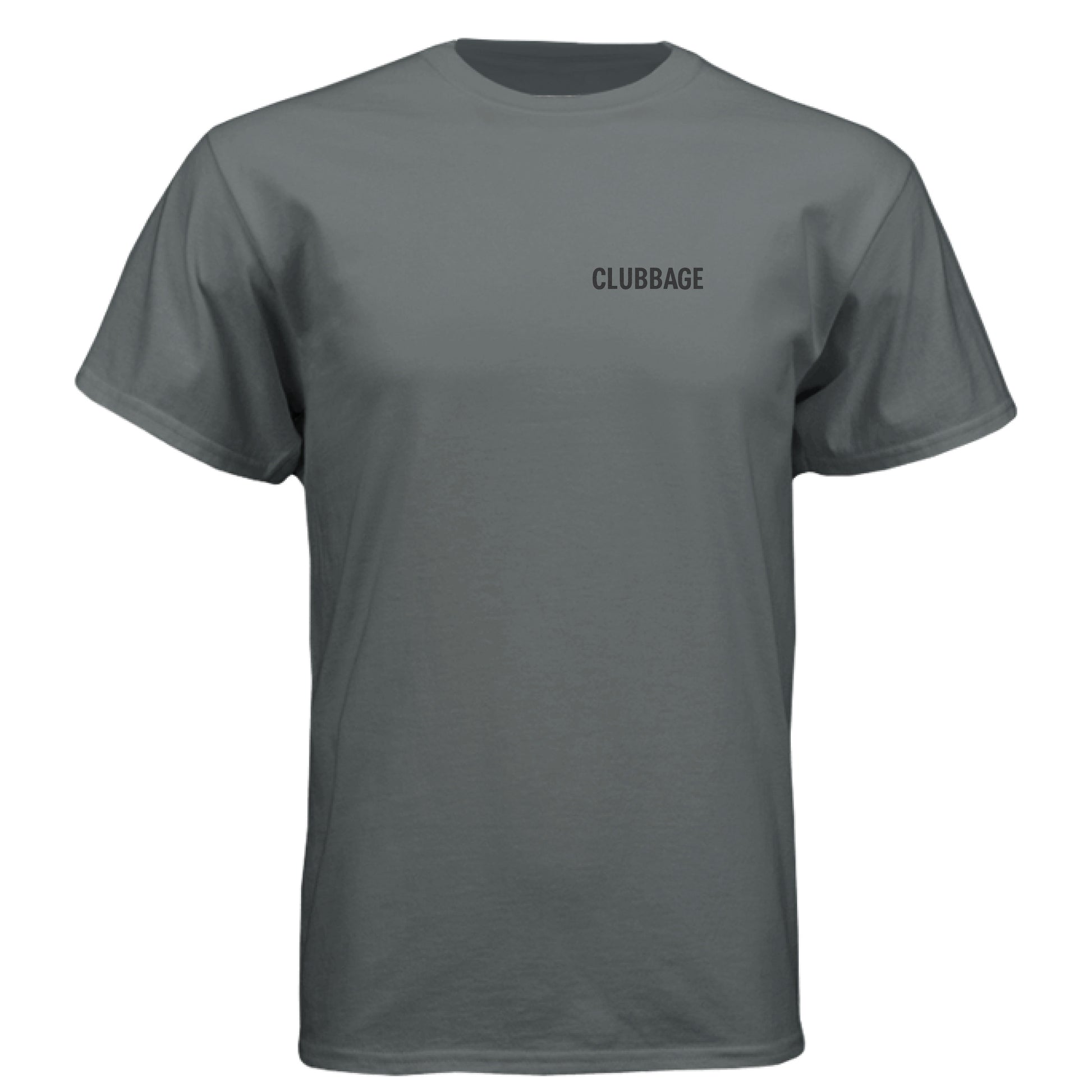 Therapy Funny Golf Shirt – Soft Tri-Blend Tee front logo view from Clubbage