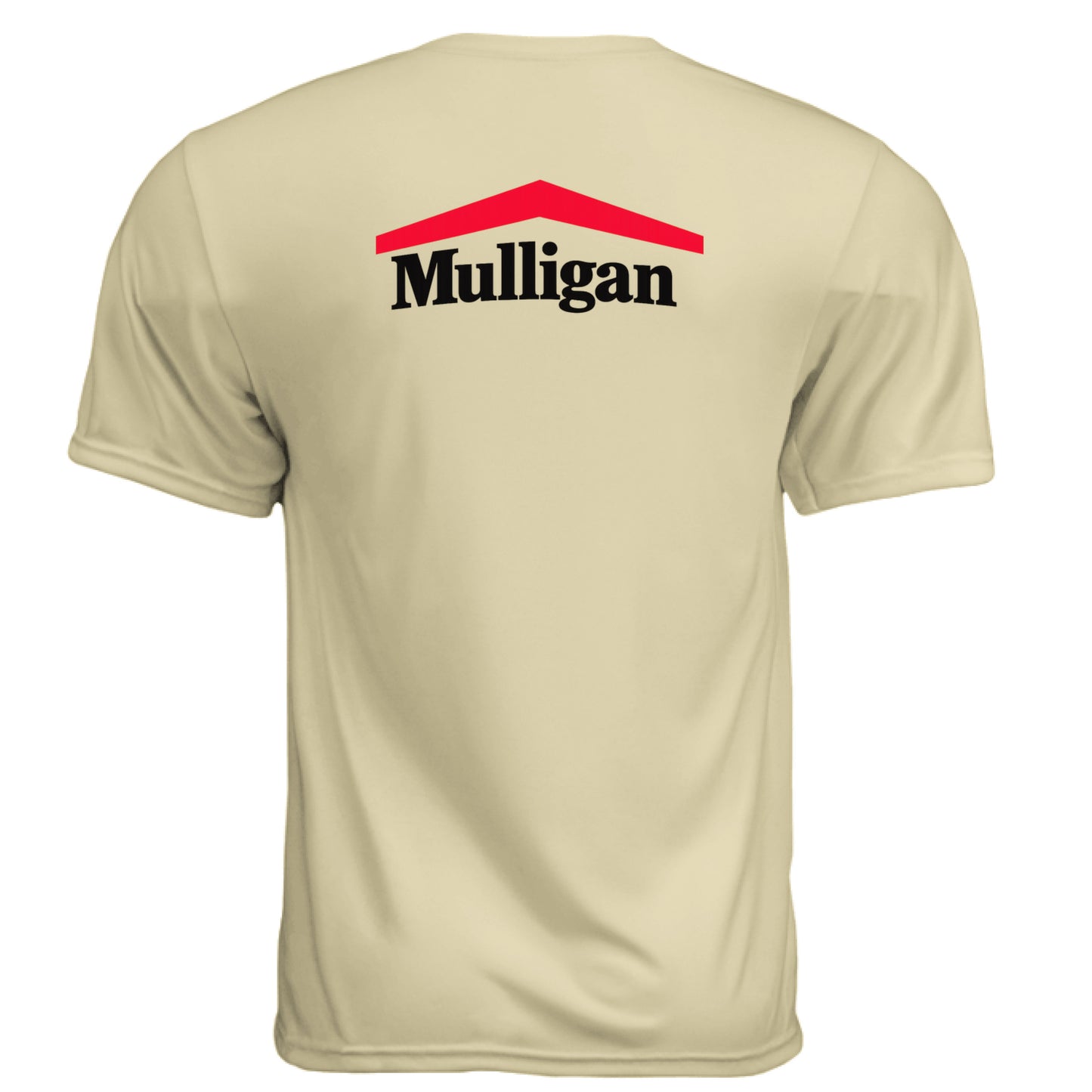 Mulligan Funny Golf Shirt – Moisture-Wicking Tee back design from Clubbage