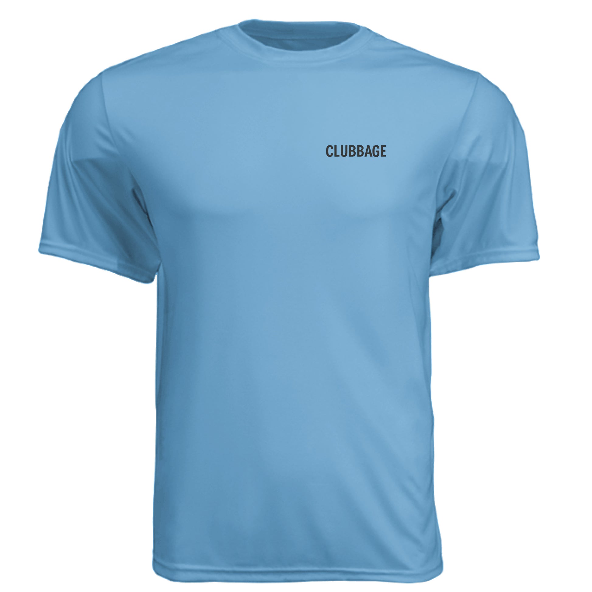 Mulligan Funny Golf Shirt – Moisture-Wicking Tee front logo view from Clubbage