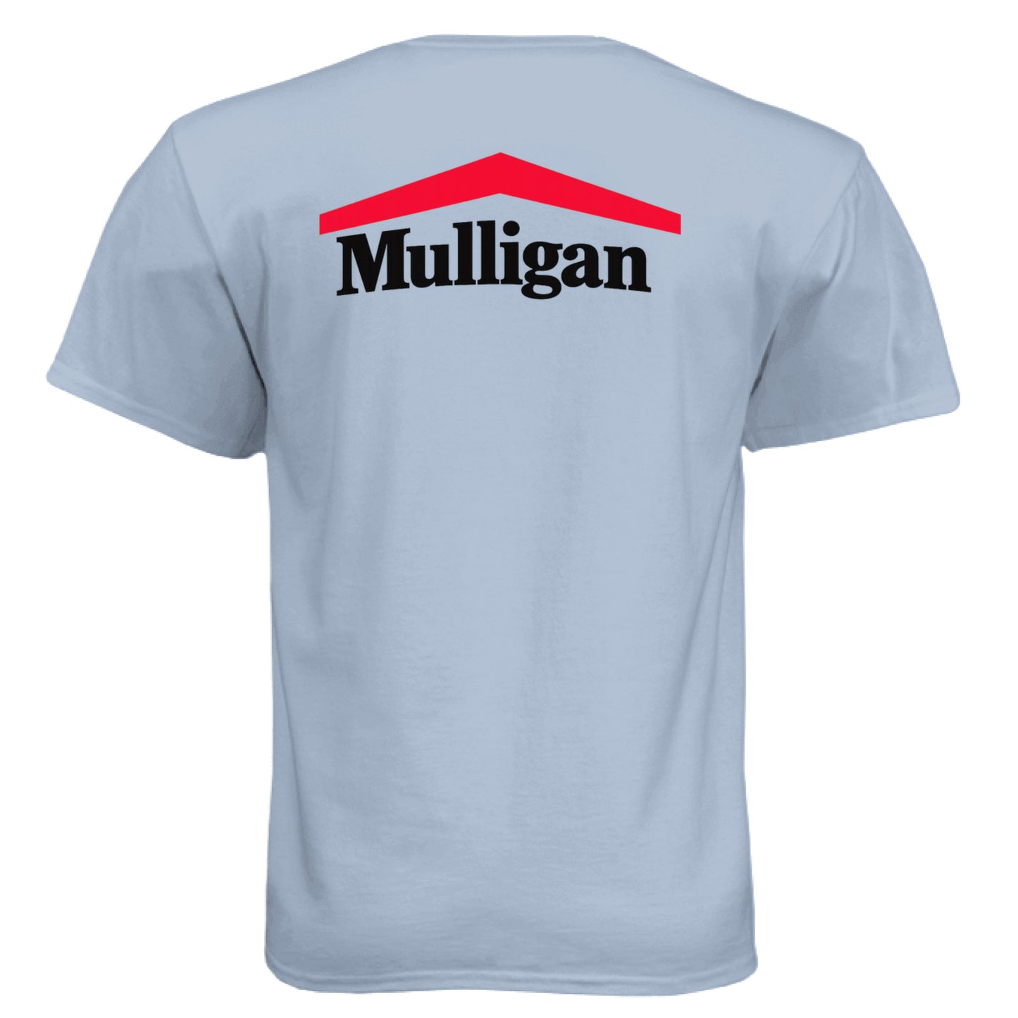 Mulligan Funny Golf Shirt – Soft Tri-Blend Tee back design from Clubbage