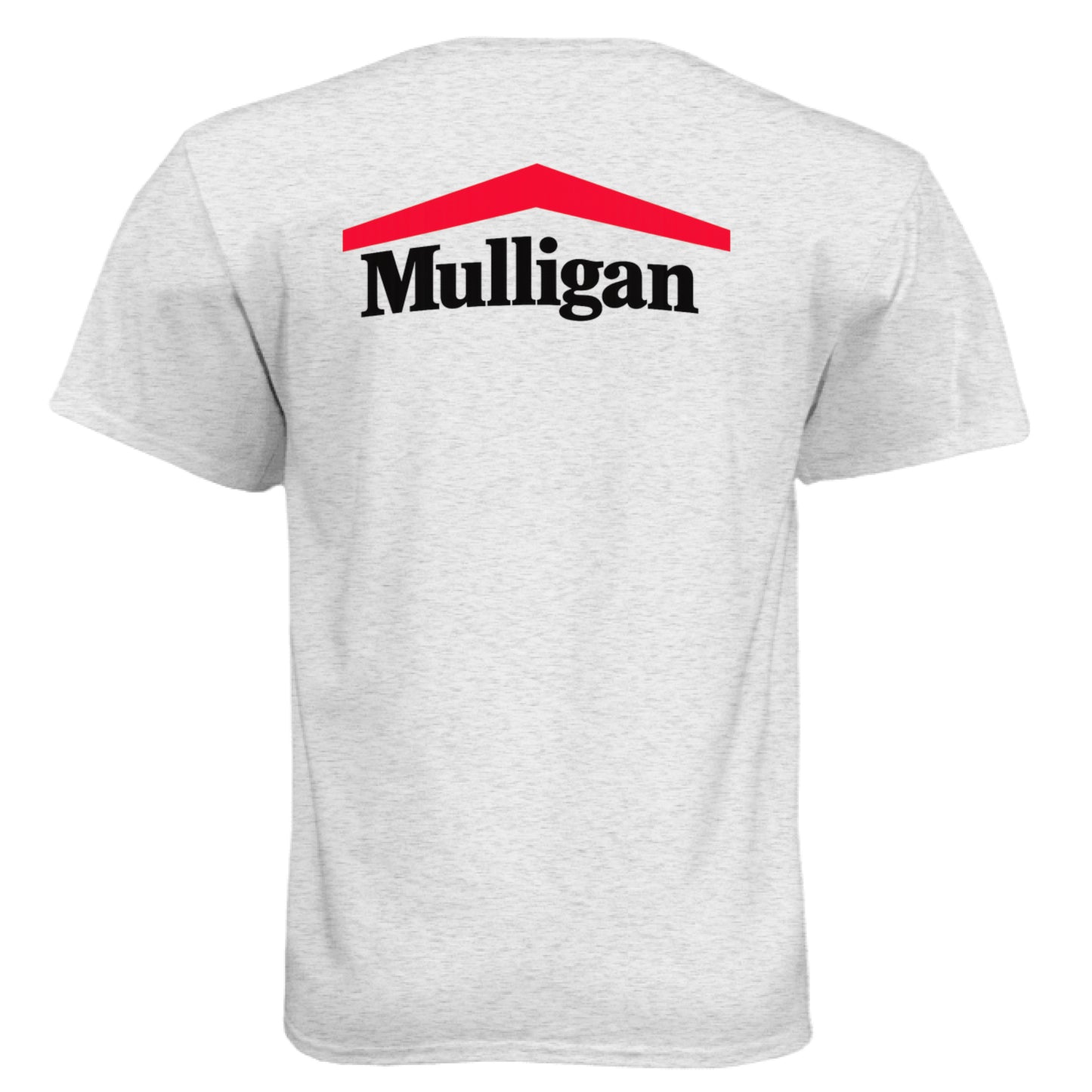 Mulligan Funny Golf Shirt – Soft Tri-Blend Tee back design from Clubbage