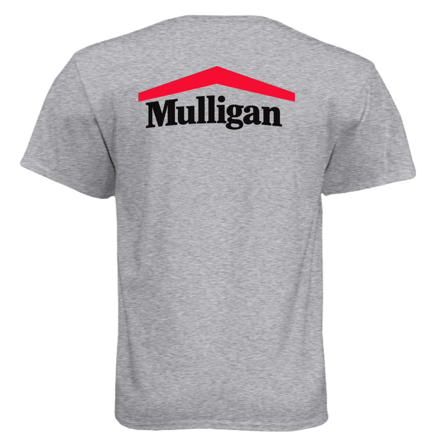Mulligan Funny Golf Shirt – Soft Tri-Blend Tee back design from Clubbage