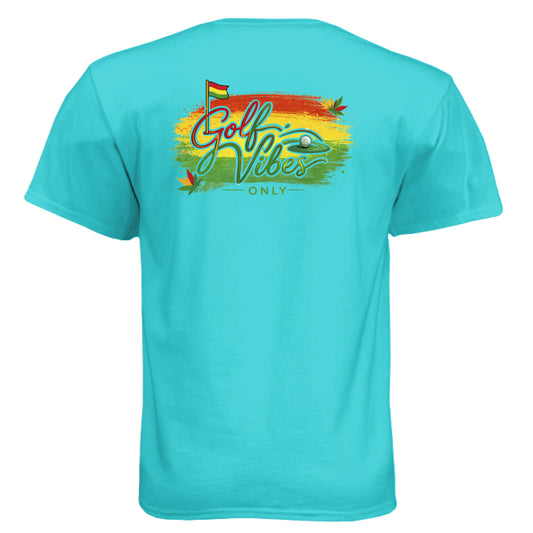 Golf Vibes Only 2 Golf Graphic Tee – Soft Tri-Blend Tee - Clubbage - Golf Vibes Only 2 Golf Graphic Tee – Soft Tri