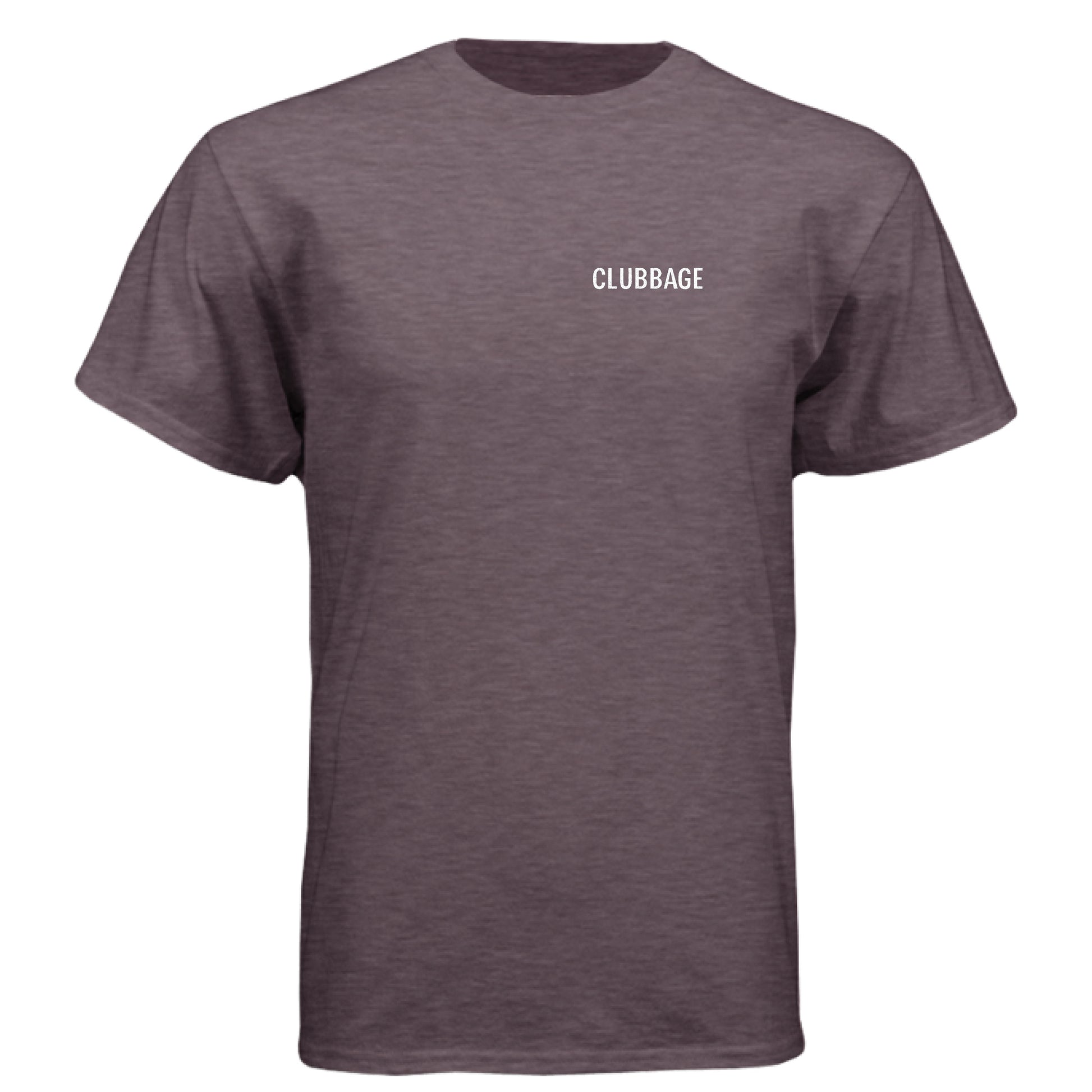 Putt for dough Funny Golf Shirt – Soft Tri-Blend Tee front logo view from Clubbage