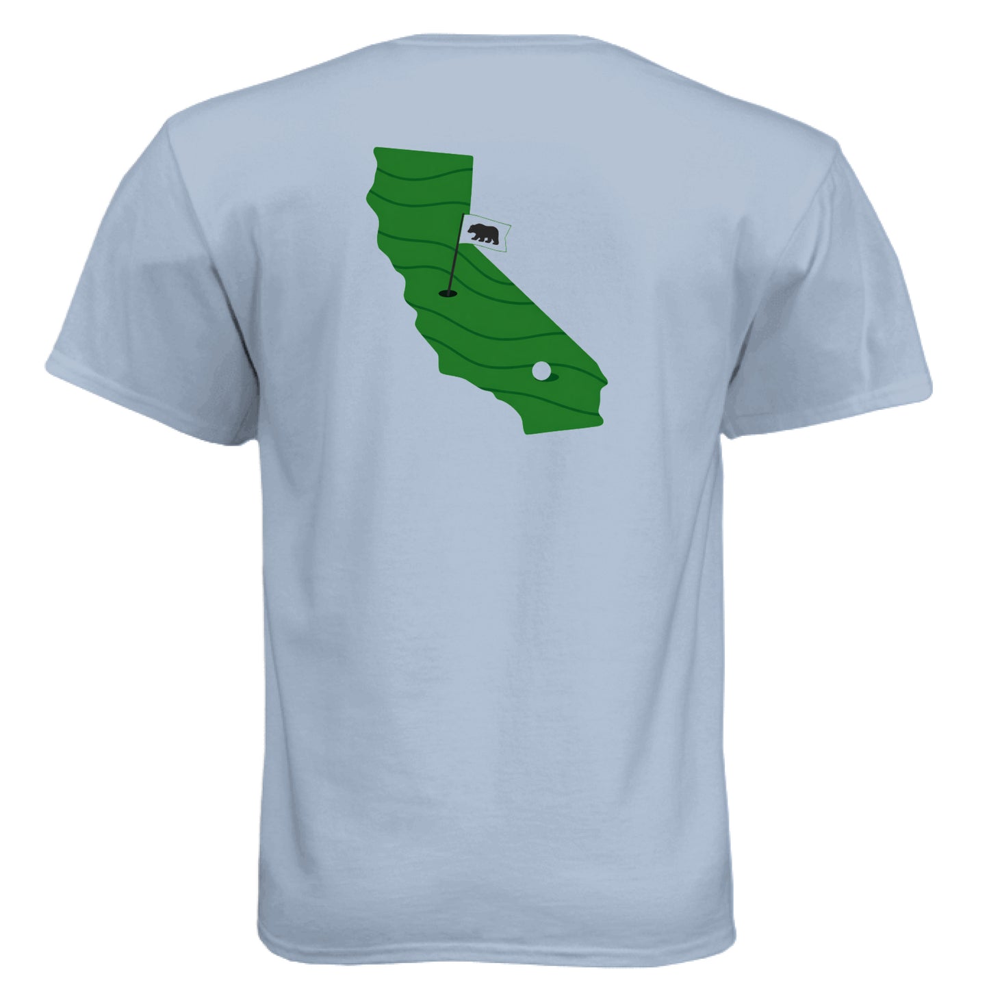 Your State Pride – California Golf Shirt – Soft Tri-Blend Tee - Clubbage - Your State Pride – California Golf Shirt – Soft Tri